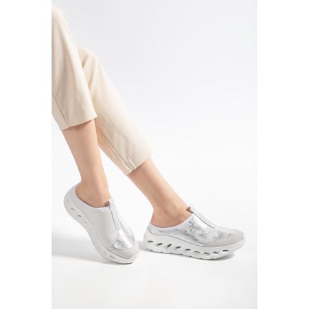 1955 GÜMÜŞ Hakiki Deri Ortopedik Comfort