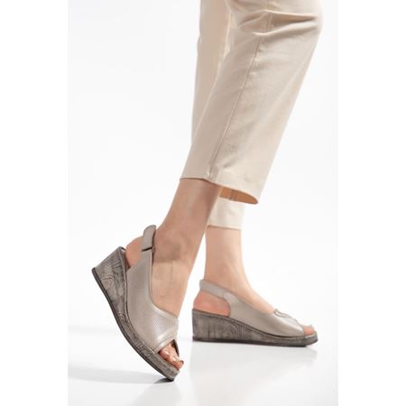 110 SILVER Hakiki Deri Yumuşak Taban Comfort