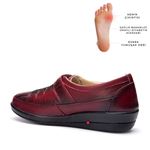 004 BORDO HAKİKİ DERİ ORTOPEDİK DİABETİK COMFORT