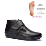 009 SİYAH Bayan Diyabetik Comfort Bot