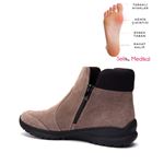 19204 VİSON SUET BOT -  BUNYON KEMİK ÇIKINTISINA UYGUN SKETCHERS ESNEK TABAN 