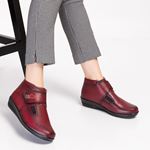 009 BORDO Bayan Diyabetik Comfort Bot