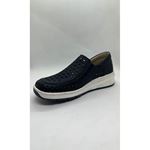 820 Z Lacivert Hakiki Deri Comfort Ayakkabı