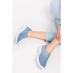 584 Kot Mavi Hakiki Deri Comfort