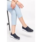 820 Z Lacivert Hakiki Deri Comfort Ayakkabı