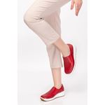 820 Z Kırmızı Hakiki Deri Comfort Ayakkabı
