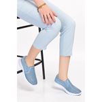 584 Kot Mavi Hakiki Deri Comfort