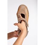 2506 FOSSIL Hakiki Deri Halluks Valgus Bunyon Kemik Çıkıntısına Uygun Esnek Taban Comfort Ayakkabı