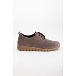 2516 TAUPE SUET Hakki Deri Comfort