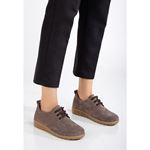 2516 TAUPE SUET Hakki Deri Comfort