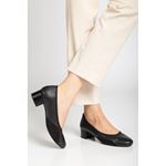 4236.77 437 Siyah Hakiki Deri ve Neopren Destekli Halluks Valgus Comfort