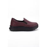 15004 BORDO Hakiki Deri Comfort